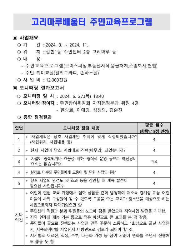 2024. 상반기 참여예산사업 모니터링 결과보고서_17.png